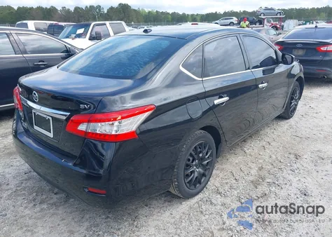 2015 Nissan Sentra Sv from USA, damaged, VIN 3N1AB7AP1FL642244